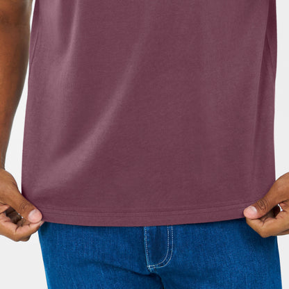 Ash & Erie Huckleberry Crew Neck T-Shirt for Short Men   Short Sleeve Tee