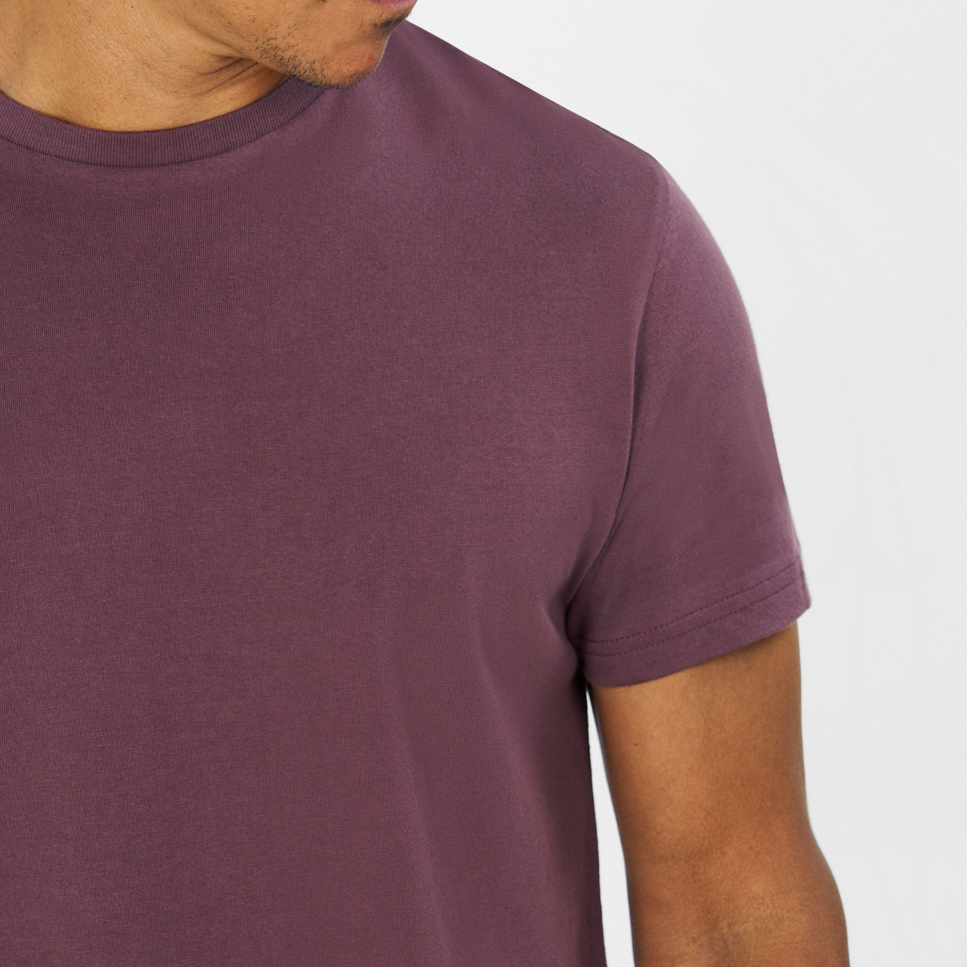 Ash & Erie Huckleberry Crew Neck T-Shirt for Short Men   Short Sleeve Tee