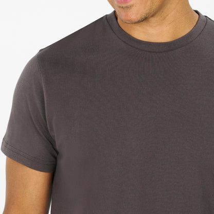 Ash & Erie Shale Crew Neck T-Shirt for Short Men   Short Sleeve Tee